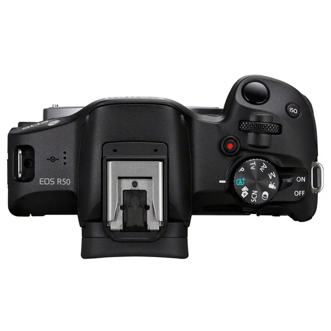 Canon EOS R50 black + Rf-s 18-45 Is Stm + Rf-s 55-210mm Is Stm