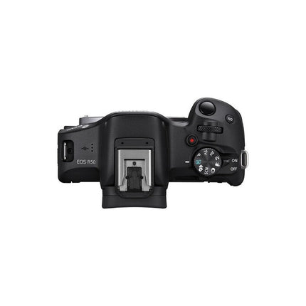 Canon EOS R50 + 18-45mm 4.5-6.3 IS STM Black