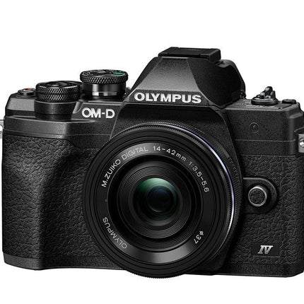 OM System OM-D E-M 10 Mark IV schwarz + EZ 14-42 Pancake