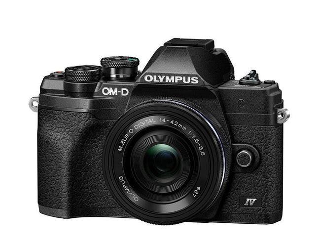 OM System OM-D E-M 10 Mark IV schwarz + EZ 14-42 Pancake