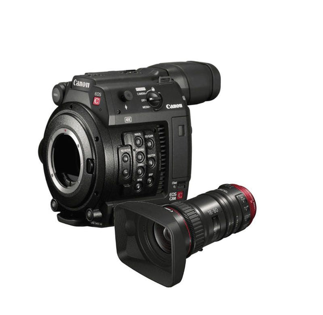 Canon EOS Cinema C200 + CN-E 18-80 mm T4.4 L IS KAS S Lens