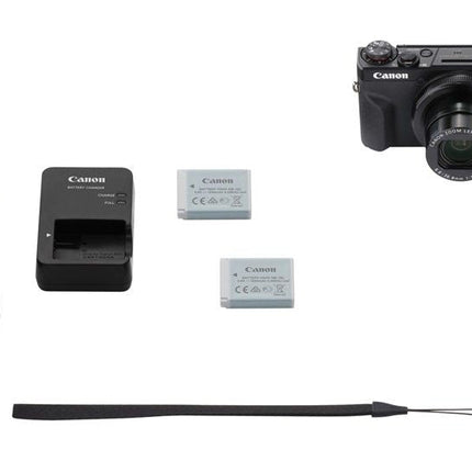 Canon PowerShot G7X MIII schwarz Battery Kit