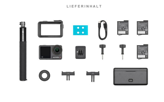 DJI OSMO Action 4 Adventure Combo Action Kamera