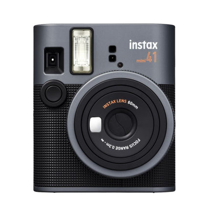 Fujifilm Instax Mini 41 PH EX D, schwarz inkl. Fujifilm Instax Mini 41 Tasche grau GRATIS