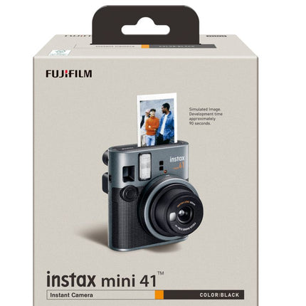 Fujifilm Instax Mini 41 PH EX D, schwarz inkl. Fujifilm Instax Mini 41 Tasche grau GRATIS