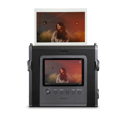 Fujifilm Instax WIDE EVO black EX D + Tasche WIDE EVO