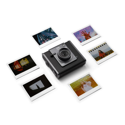 Fujifilm Instax WIDE EVO black EX D + Tasche WIDE EVO