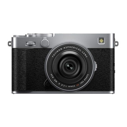FUJIFILM X-E5 silber + XF 2,8/23mm R WR
