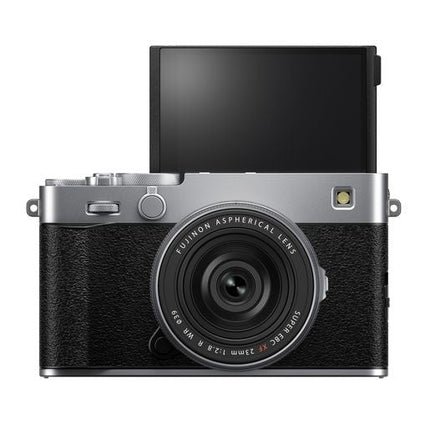 FUJIFILM X-E5 silber + XF 2,8/23mm R WR