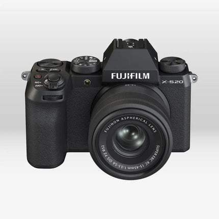 Fujifilm XS20 schwarz + XC 15-45 OIS Vlogger-Kit