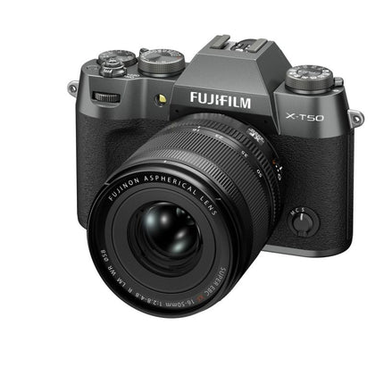 Fujifilm XT 50 charcoal silber + XF 16-50/2,8-4,8 R LM OIS Set