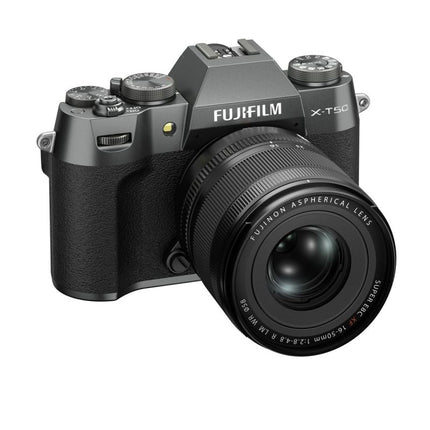 Fujifilm XT 50 charcoal silber + XF 16-50/2,8-4,8 R LM OIS Set