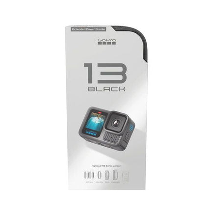 GoPro HERO13 Black Extended Power Bundle Actioncam, 3x Akkus, 64GB microSD-Karte