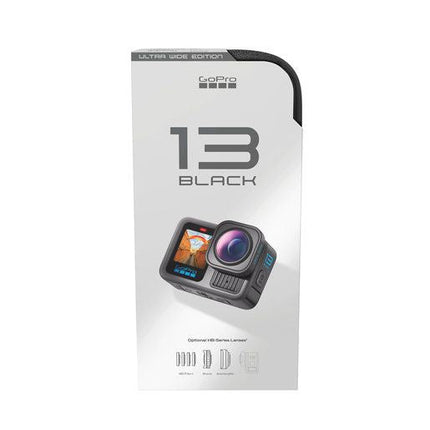 GoPro HERO13 Black Ultra Wide Edition, Actioncam + Ultra Wide Lens Mod