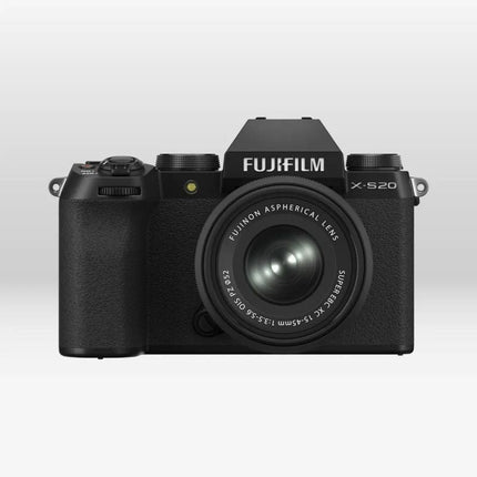 Fujifilm XS20 schwarz + XC 15-45 OIS Vlogger-Kit