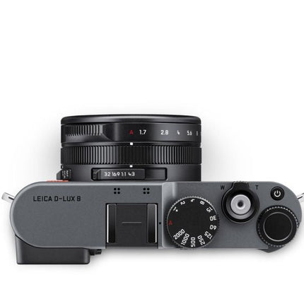 Leica D-Lux8 Metall Grau lackiert