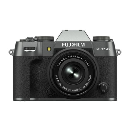 Fujifilm XT 50 charcoal silber + XC 15-45/3,5-5,6 OIS PZ Set