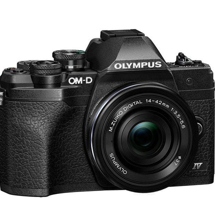 OM System OM-D E-M 10 Mark IV schwarz + EZ 14-42 Pancake