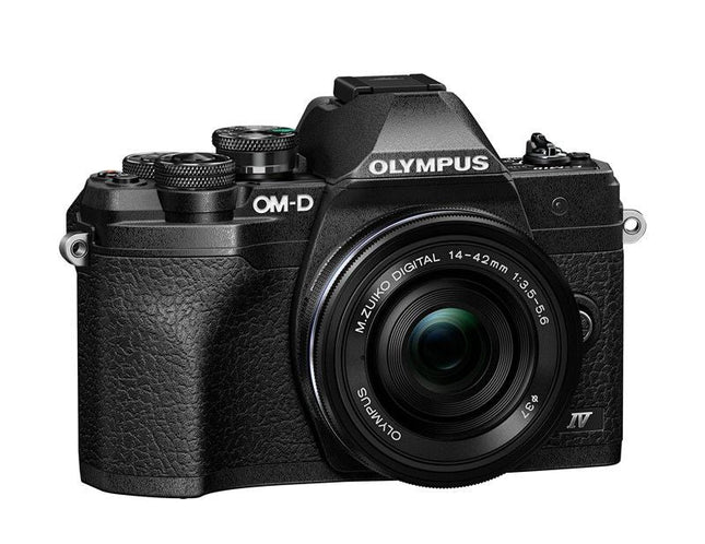 OM System OM-D E-M 10 Mark IV schwarz + EZ 14-42 Pancake