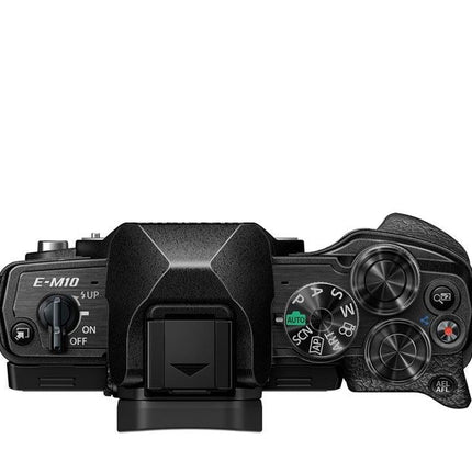 OM System OM-D E-M 10 Mark IV schwarz + EZ 14-42 Pancake