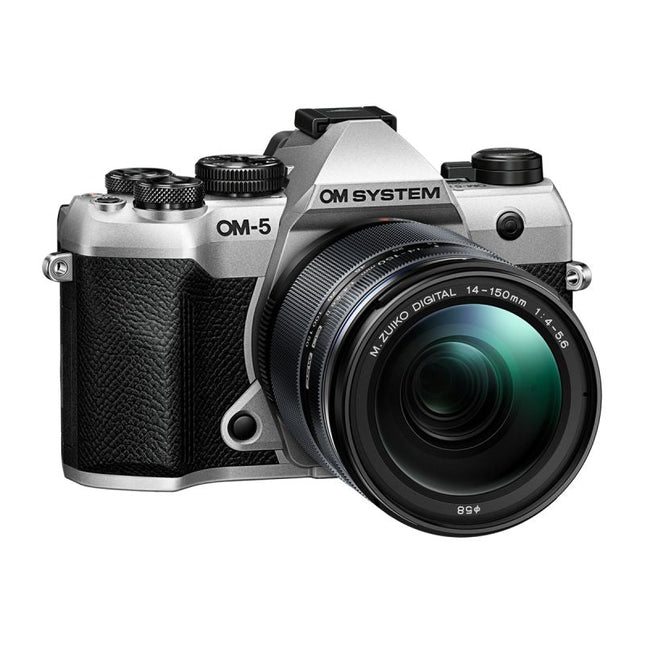 OM System OM5 II silber + 14-150 mm II Set
