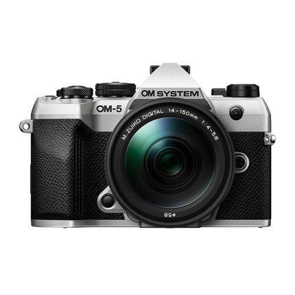OM System OM5 II silber + 14-150 mm II Set