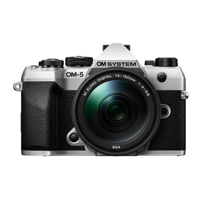 OM System OM5 II silber + 14-150 mm II Set