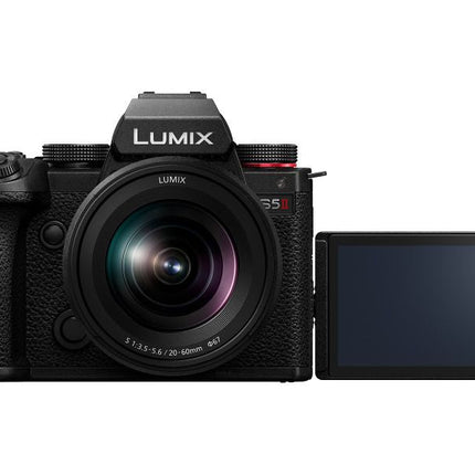 Panasonic Lumix S5 II+20-60 mm+S 1,8/50 mm, schwarz, Kamerakit