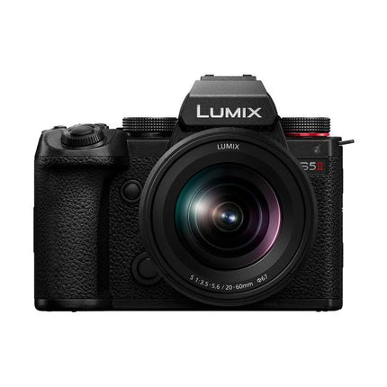 Panasonic Lumix S5 II+20-60 mm+S 1,8/50 mm, schwarz, Kamerakit
