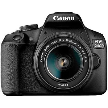 Canon EOS 2000D + EF-S 18-55mm IS II-Objektiv