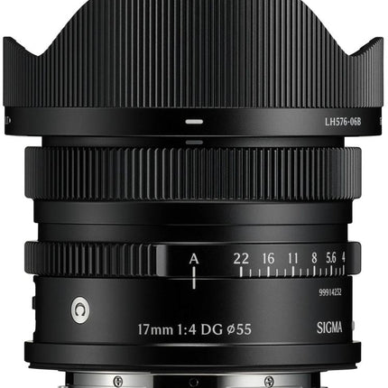 Sigma DG 17 / 4,0 (C) schwarz Sony FE I-Series