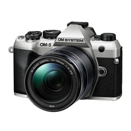 OM System OM5 II silber + 14-150 mm II Set
